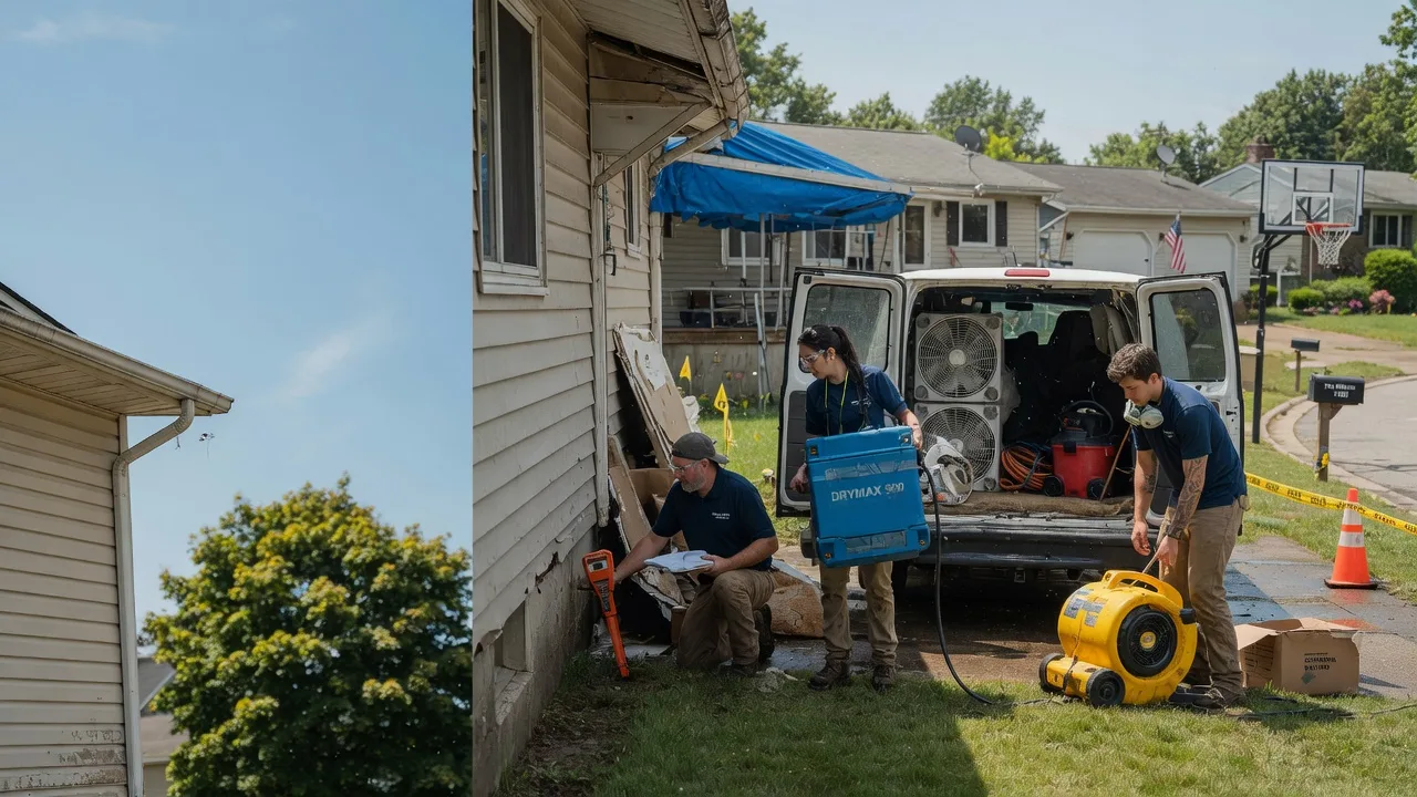 Ceiling Leak Cleanup in Arcadia, WI near me
