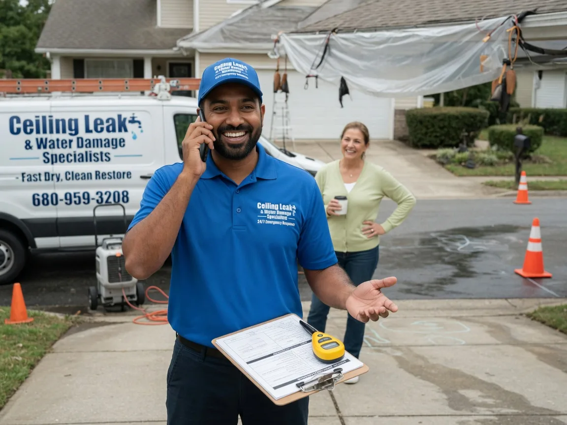 Ceiling Leak Cleanup Arcadia, WI FAQs